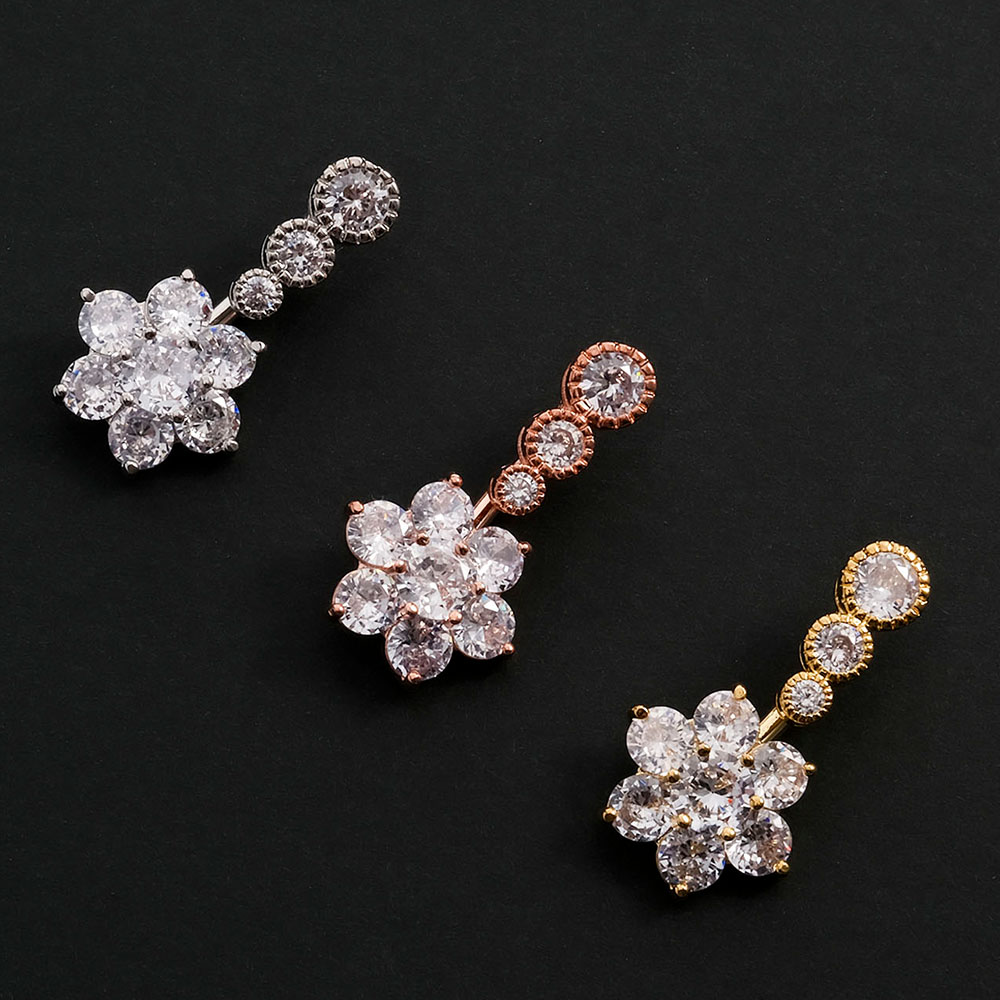 Body Jewelry Urban - خاتم بطن من الفولاذ المقاوم للصدأ،