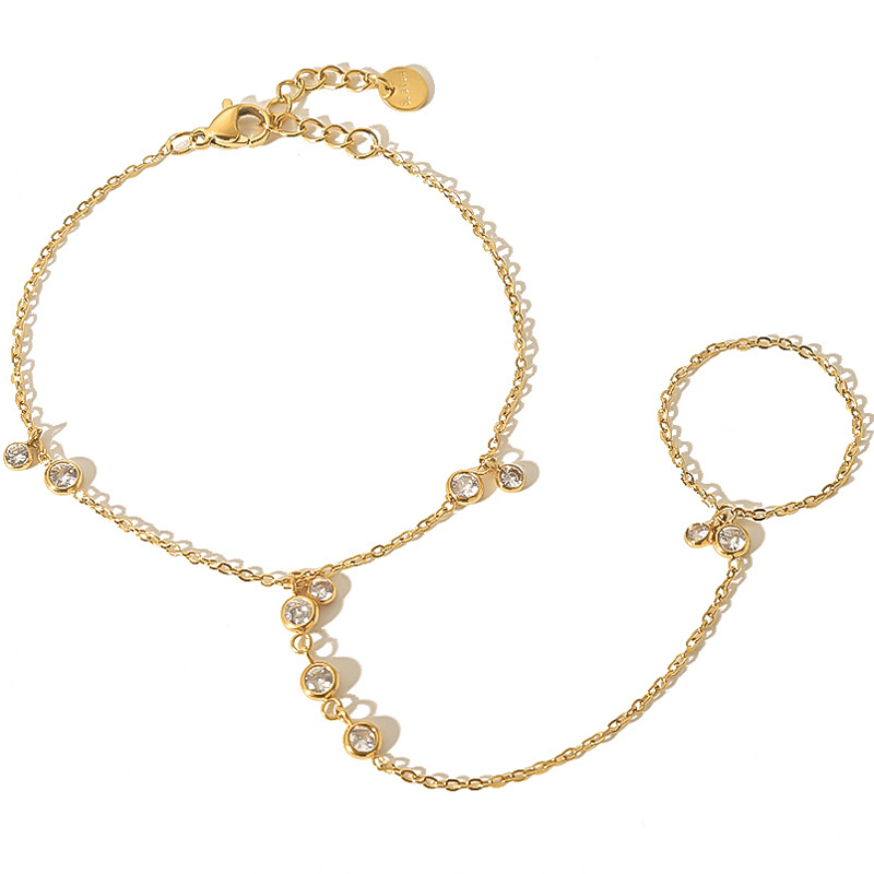 Yellow Body Jewelry - 14K الذهب الأصفر مطلي الفولاذ المقاوم