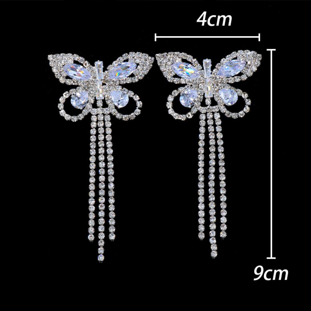حجر الراين فراشة شرابة ملصقات  - مراجعة Body Jewelry Stickers وسعره