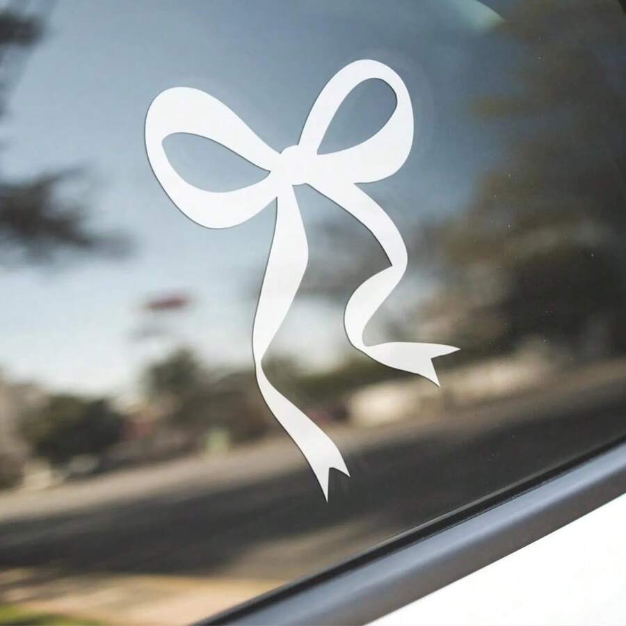ملصق سيارة على شكل فيونكة، ملص - مراجعة Body Jewelry Stickers وسعره