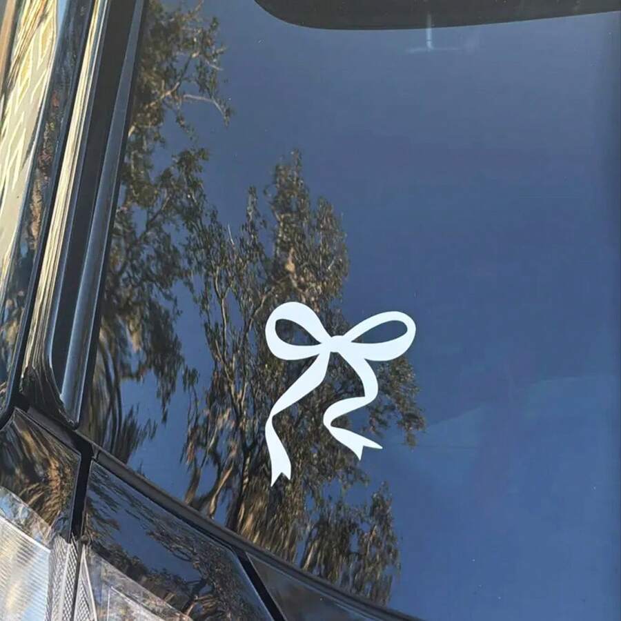 ملصق سيارة على شكل فيونكة، ملص - مراجعة Body Jewelry Stickers وسعره