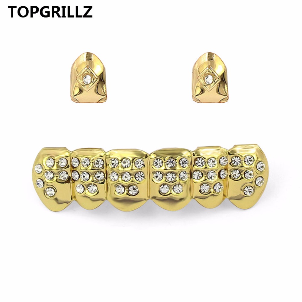 TOPGRILLZ جديد ضوء الذهب الأصف - مراجعة Yellow Body Jewelry وسعره