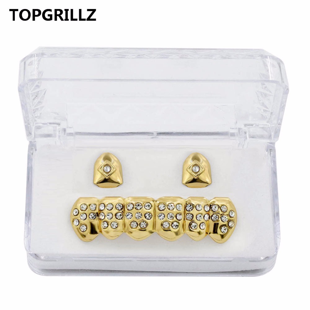 TOPGRILLZ جديد ضوء الذهب الأصف - مراجعة Yellow Body Jewelry وسعره