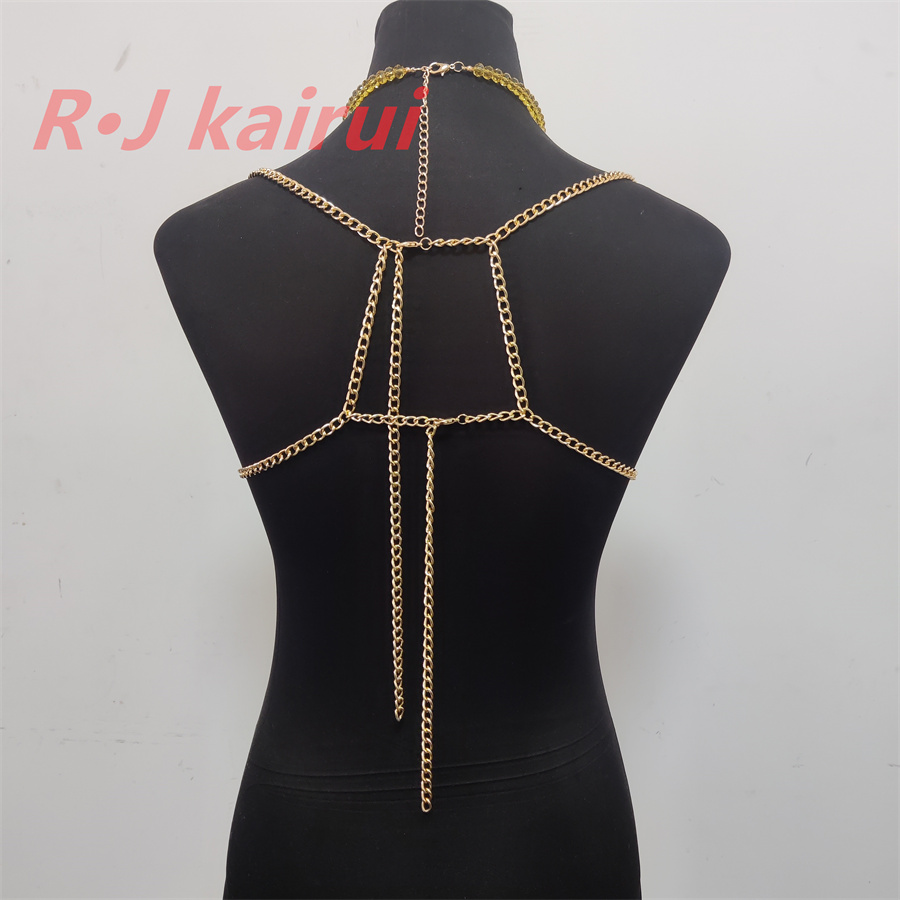 RJ موضة مثير معدن أصفر أحمر كر - مراجعة Yellow Body Jewelry وسعره
