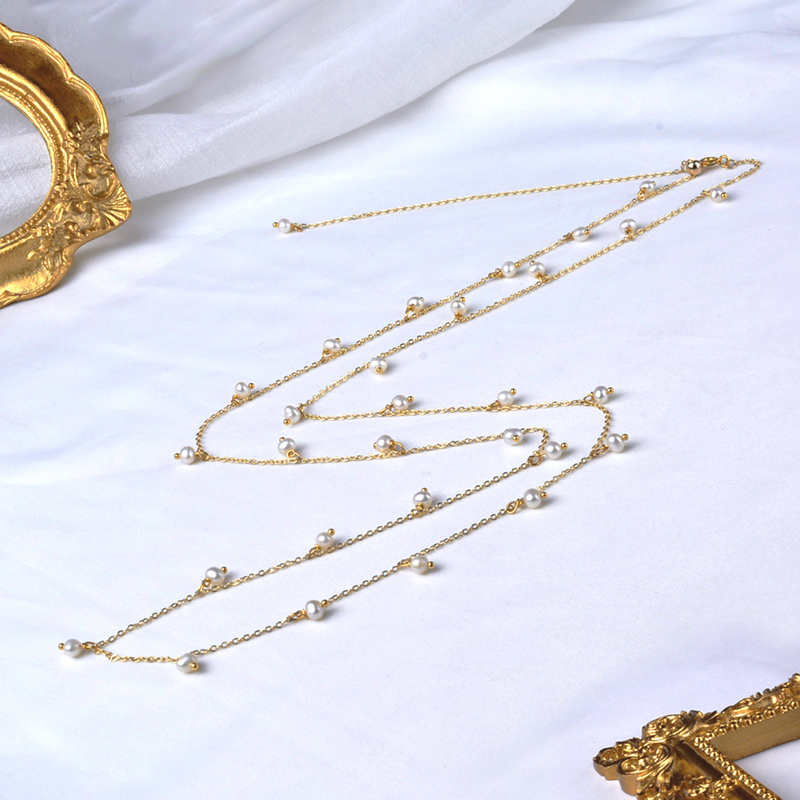 NYMPH غرامة مجوهرات لؤلؤ الميا - مراجعة Yellow Body Jewelry وسعره