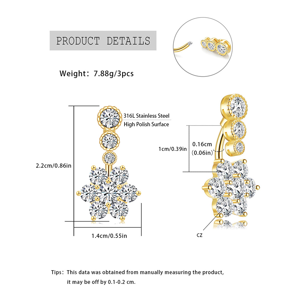 خاتم بطن من الفولاذ المقاوم لل - مراجعة Body Jewelry Urban وسعره