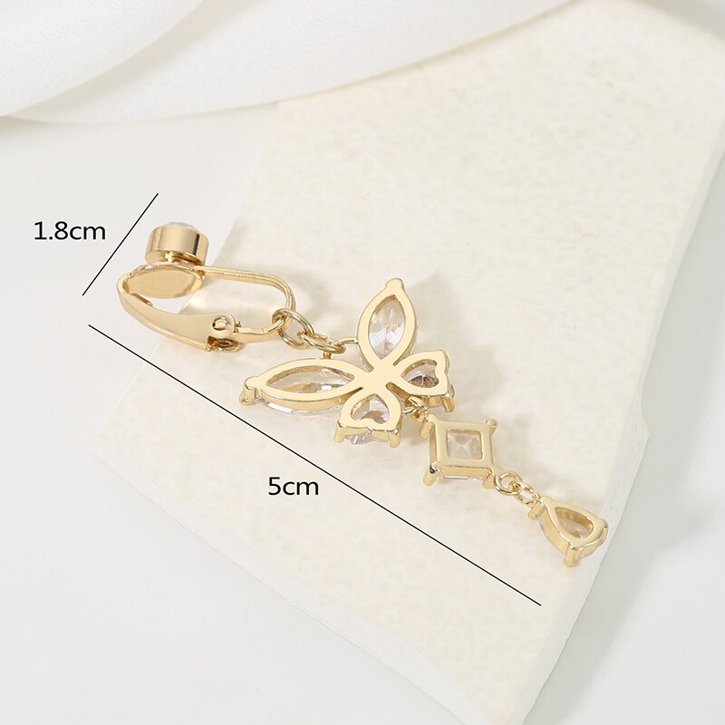 كليب على البطن خاتم على شكل زر - مراجعة Body Jewelry And Piercing وسعره