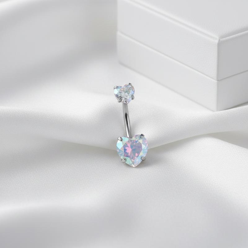 حلقات سرة البطن من الفولاذ الم - مراجعة Body Jewelry Tunnels وسعره