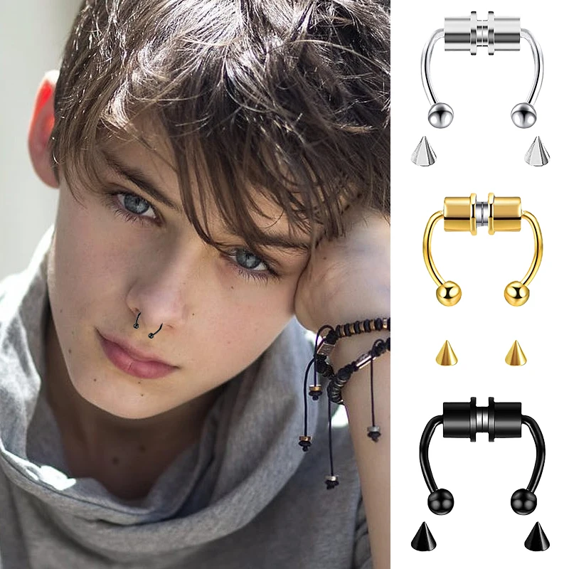 وهمية ثقب الأنف الدائري هوب ال - مراجعة Body Jewelry And Piercing وسعره