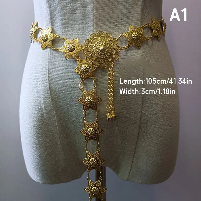 1 قطعة سلسلة الخصر المعدنية تا - مراجعة Body Jewelry For Sale وسعره